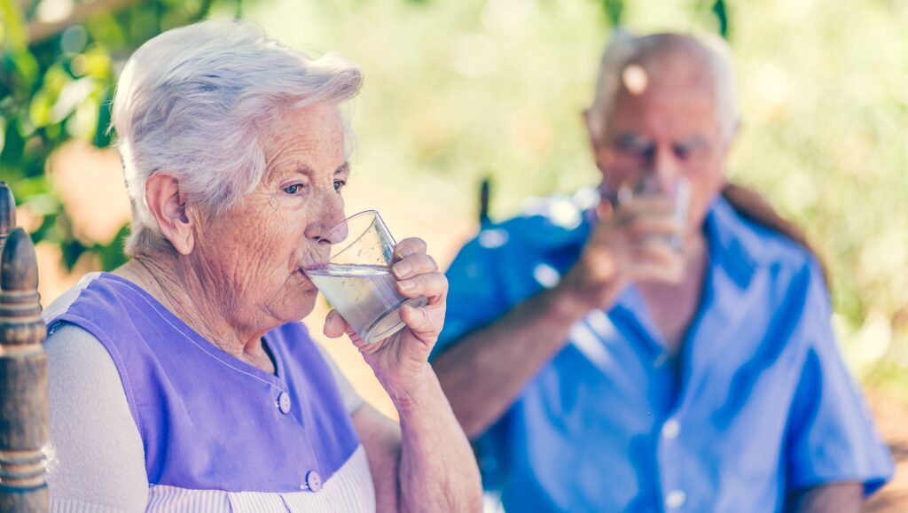 Deshidratación en adultos mayores